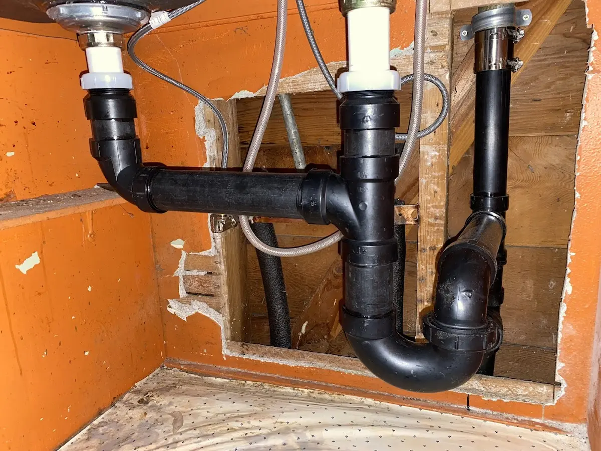 Professional Plumbing Inspection equipment and tools on the job in Monitor